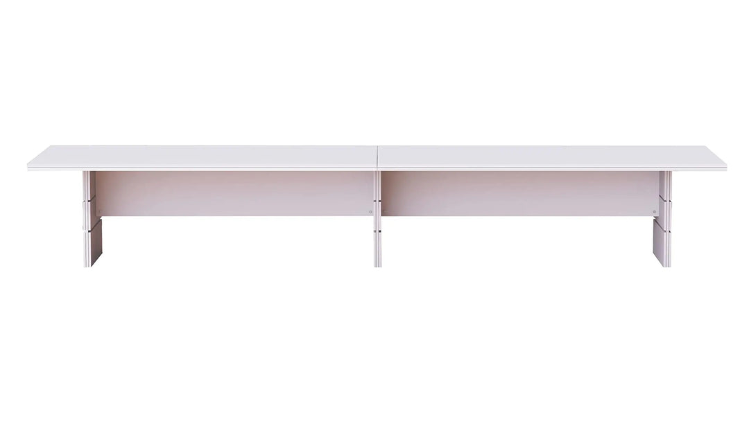 Mahmayi Modern Conference Table, Office Meeting Table, Conference Meeting Room Table - Light Concrete, 480CM