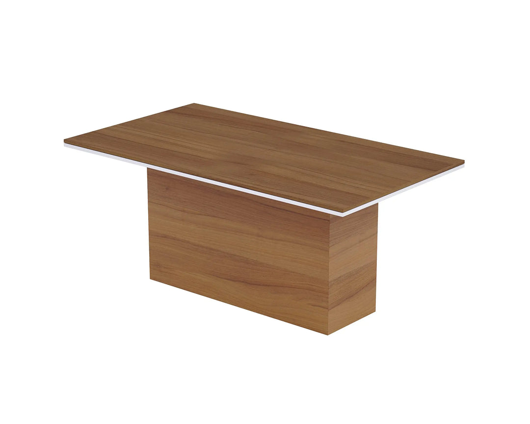 Mahmayi Modern Conference Table, Office Meeting Table, Conference Meeting Room Table - Light Concrete, 480CM