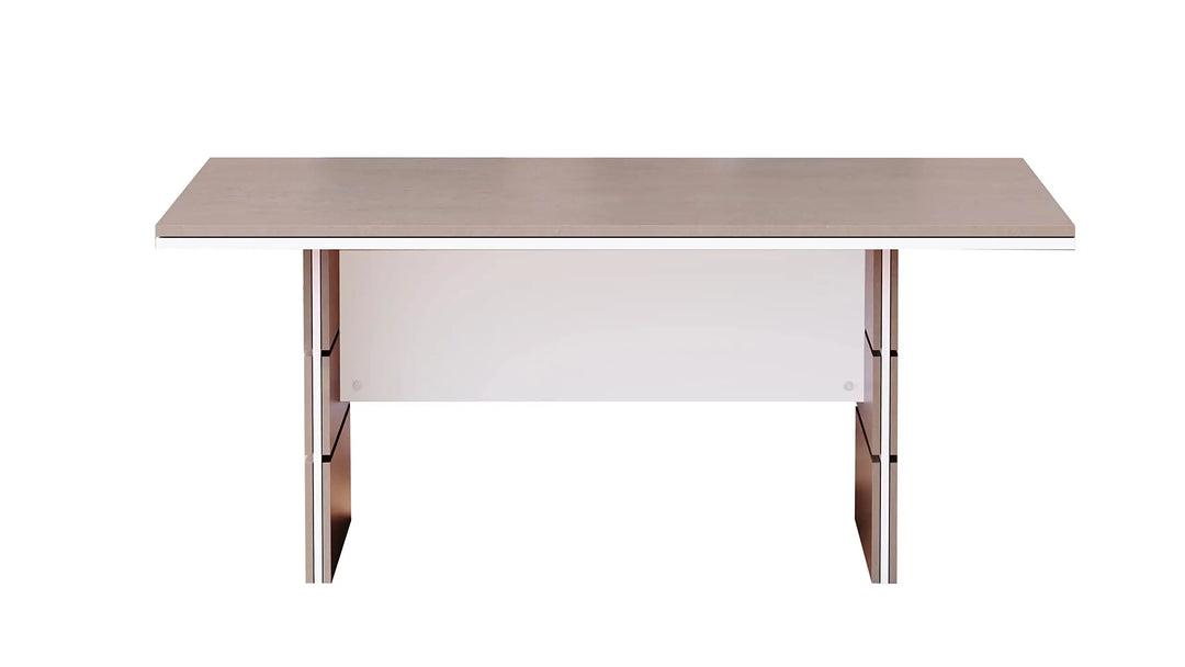 Mahmayi Modern Conference Table, Office Meeting Table, Conference Meeting Room Table - Light Concrete, 480CM