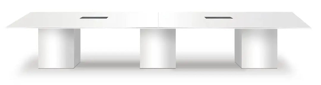 Mahmayi Modern Conference Table, Office Meeting Table, Conference Meeting Room Table - Light Concrete, 480CM