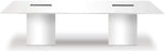 Load image into Gallery viewer, Mahmayi Modern Conference Table, Office Meeting Table, Conference Meeting Room Table - Light Concrete, 480CM