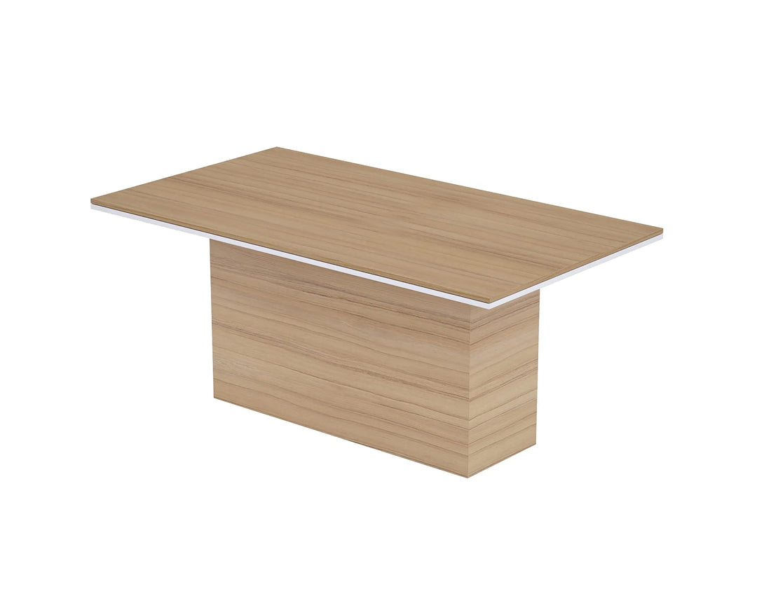 Mahmayi Modern Conference Table, Office Meeting Table, Conference Meeting Room Table - Light Concrete, 480CM