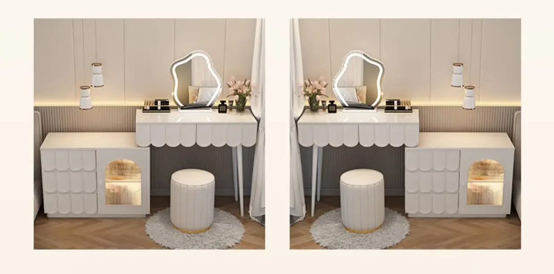 Makeup Vanity Dressing Table Set-GCC Home Center