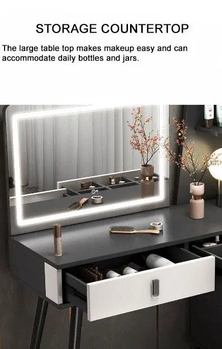 Makeup Vanity Light with Adjustable Brightness for Small Bedroom Dressers-GCC Home Center