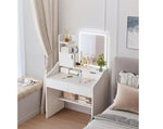 Load image into Gallery viewer, Makeup Vanity Table Dressing Table Flip Mirror With Drawers-GCC Home Center