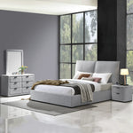 Load image into Gallery viewer, Malta King Bed (With Hydraulic Storage) – Grey