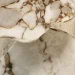 Load image into Gallery viewer, Marble Side Table And Coffee Table  – Faux Marble Top &amp; Coffee Brown Stainless Steel Base
