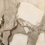 Load image into Gallery viewer, Marble Side Table And Coffee Table  – Faux Marble Top &amp; Coffee Brown Stainless Steel Base