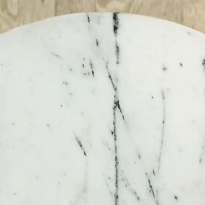 Marble Side Table - Timeless Luxury Solid Stone
