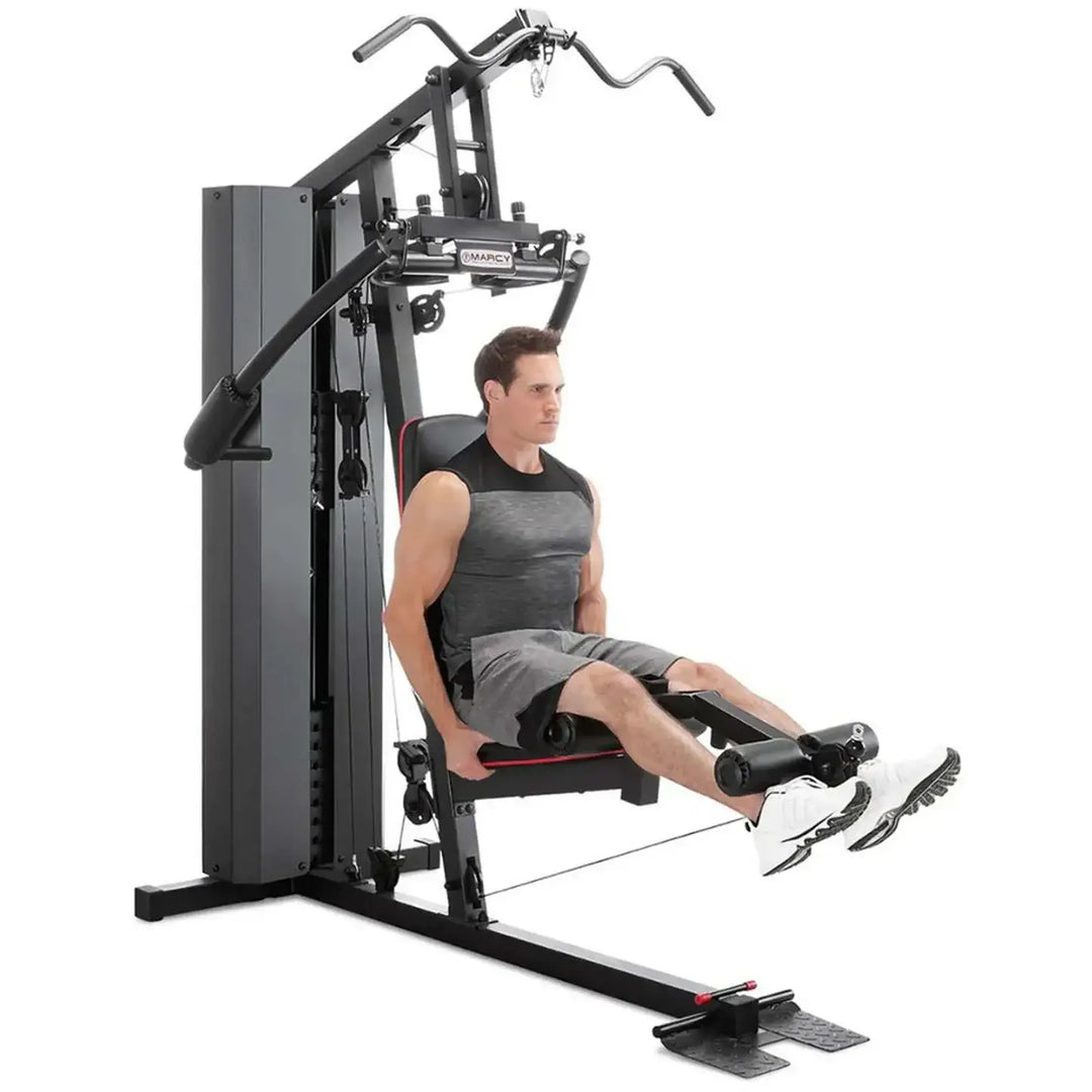 Marcy 200lb Stack Home Gym MKM-81010 - Compact Full-Body Strength Training Machine