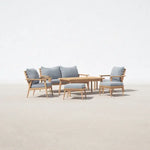Load image into Gallery viewer, Marsily 6 Person Outdoor Seating Set with Coffee Table