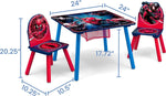 Load image into Gallery viewer, Marvel Spider Man Kids Table Set with Storage 2 Chair - Best For Homework , playing , snacks and Much More .