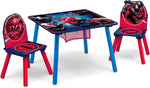 Load image into Gallery viewer, Marvel Spider Man Kids Table Set with Storage 2 Chair - Best For Homework , playing , snacks and Much More .