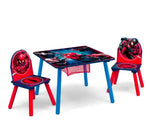 Load image into Gallery viewer, Marvel Spider Man Kids Table Set with Storage 2 Chair - Best For Homework , playing , snacks and Much More .