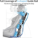 Load image into Gallery viewer, Massage Chair, Full Body Massage Chair, 8D Massage Head to Toe Massage, 5 AUTO Programs, Many Advanced Features with Arabic or English Control. (Gold)