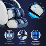 Load image into Gallery viewer, Massage Chair Recliner – Full Body Massage Chair with Zero Gravity, Airbags, Heating &amp; Foot And Bluetooth Speaker