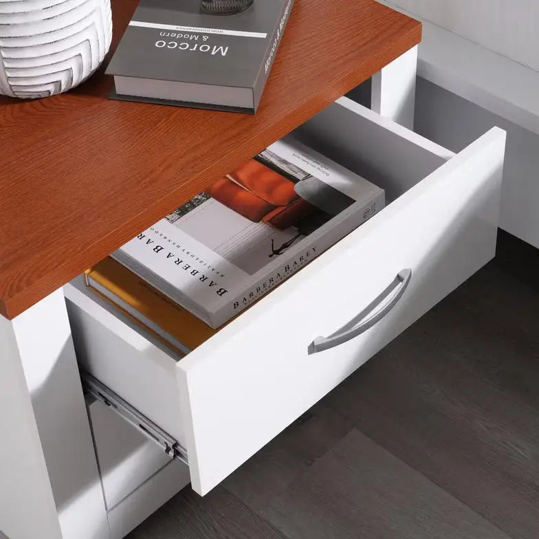 MDF Genova Night Stand – White