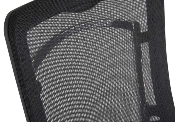 Medium Back Ergonomic Mesh Chair Black-GCC Home Center