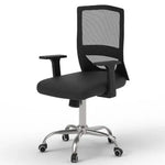 Load image into Gallery viewer, Medium Back Mesh Office chair with Lumbar Support Black-GCC Home Center