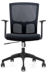 Load image into Gallery viewer, Medium Back Swivel Office Chair – Ergonomic Mesh Chair with Lumbar Support