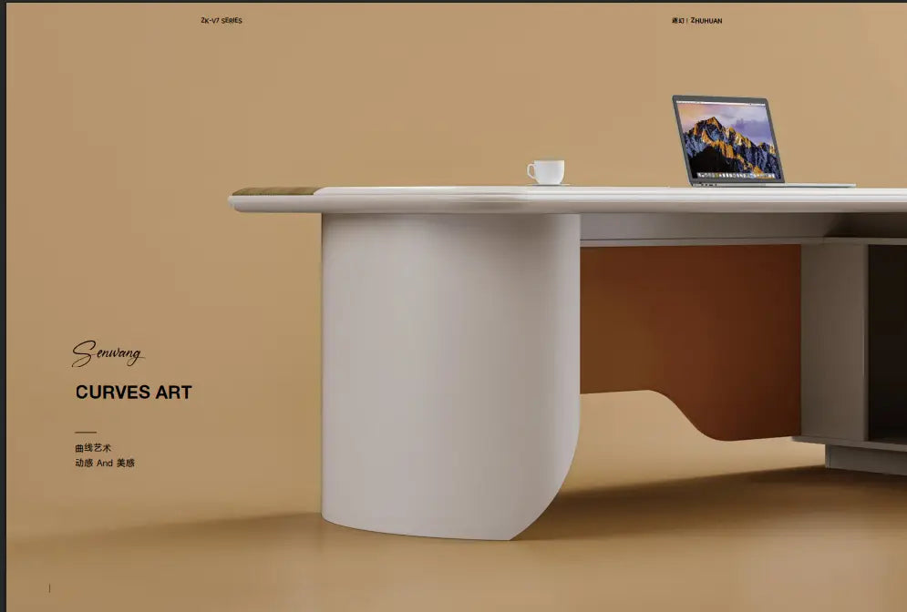 Meeting Table Office Wooden Modern Conference Luxury Large Executive Boardroom Table Environmentally-Friendly Materials 320*120cm