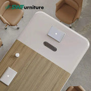 Meeting Table Office Wooden Modern Conference Luxury Large Executive Boardroom Table Environmentally-Friendly Materials 320*120cm
