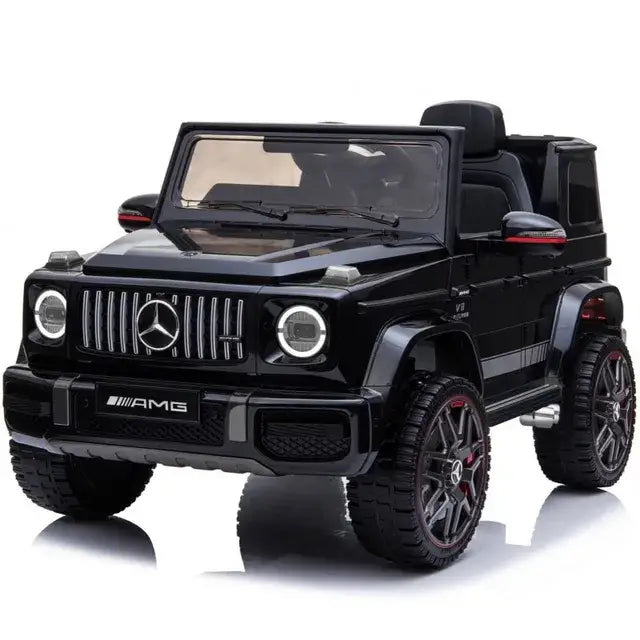 Mercedes Benz Amg G63, Licensed Electric Car, 12V Ride On Car With Remote Control For Kids - Black