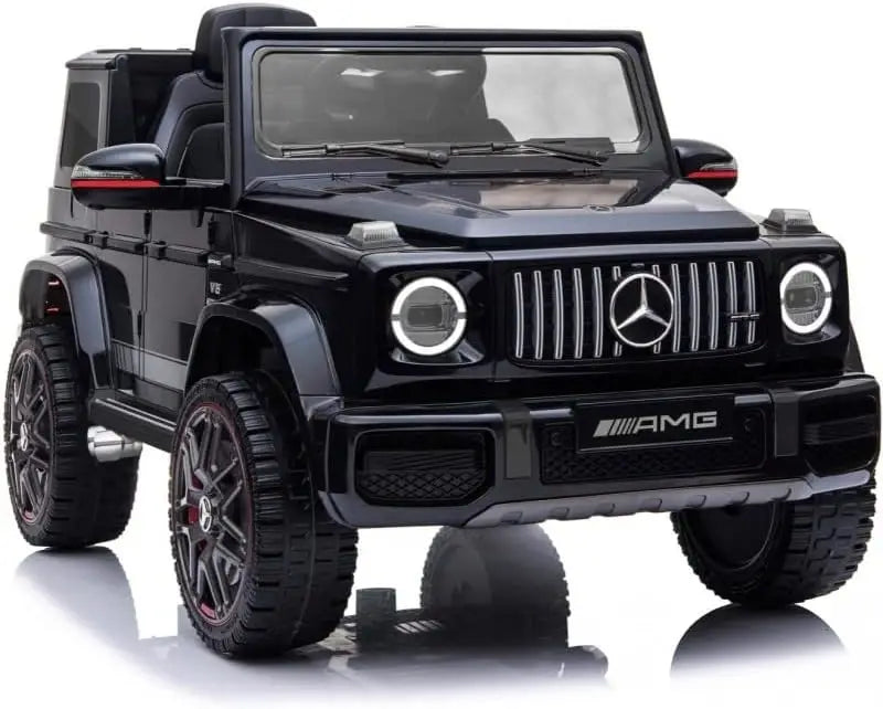 Mercedes Benz Amg G63, Licensed Electric Car, 12V Ride On Car With Remote Control For Kids - Black