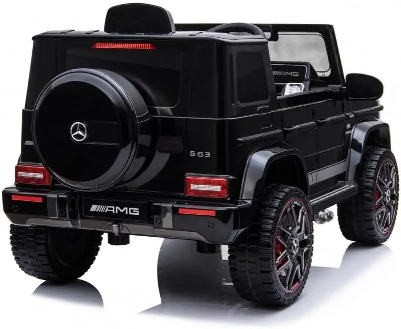 Mercedes Benz Amg G63, Licensed Electric Car, 12V Ride On Car With Remote Control For Kids - Black