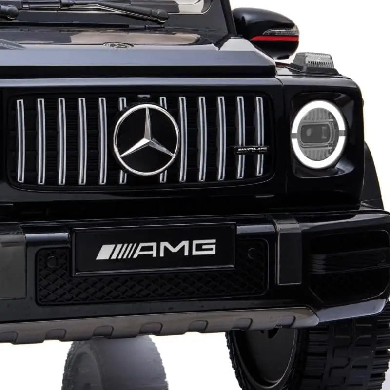 Mercedes Benz Amg G63, Licensed Electric Car, 12V Ride On Car With Remote Control For Kids - Black