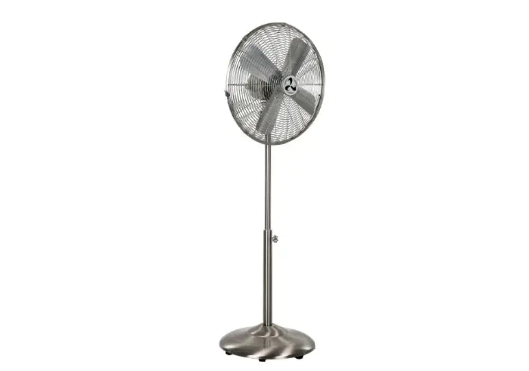 Metal Pedestal Fan, Standing Fan Adjustable Height Up To 1,300 mm, 3 Speeds