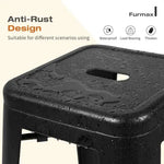 Load image into Gallery viewer, Metal Stackable Bar-Home Kitchen Stool - Black-GCC Home Center