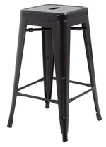 Load image into Gallery viewer, Metal Stackable Bar-Home Kitchen Stool - Black-GCC Home Center
