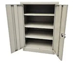 Load image into Gallery viewer, Metal Storage Cabinet – Steel Cabinet with Doors, 60×40×90 cm