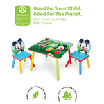 Load image into Gallery viewer, Mickey Mouse Kids Table and Chair Set 3- Piece Set (2 Chairs Included) - Ideal for Arts &amp; Crafts, Snack Time, Homework &amp; More.