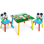 Load image into Gallery viewer, Mickey Mouse Kids Table and Chair Set 3- Piece Set (2 Chairs Included) - Ideal for Arts &amp; Crafts, Snack Time, Homework &amp; More.