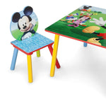 Load image into Gallery viewer, Mickey Mouse Kids Table and Chair Set 3- Piece Set (2 Chairs Included) - Ideal for Arts &amp; Crafts, Snack Time, Homework &amp; More.