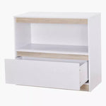 Load image into Gallery viewer, Mid Sleeper Single Bed with Study Desk and Storage - 90x190 cm-GCC Home Center