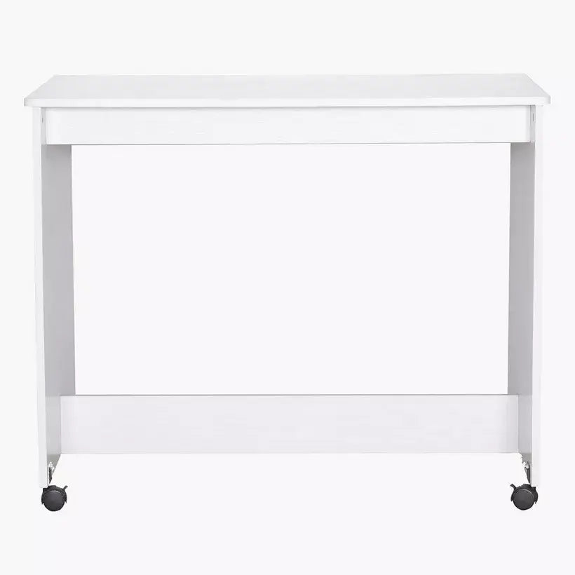 Mid Sleeper Single Bed with Study Desk and Storage - 90x190 cm-GCC Home Center