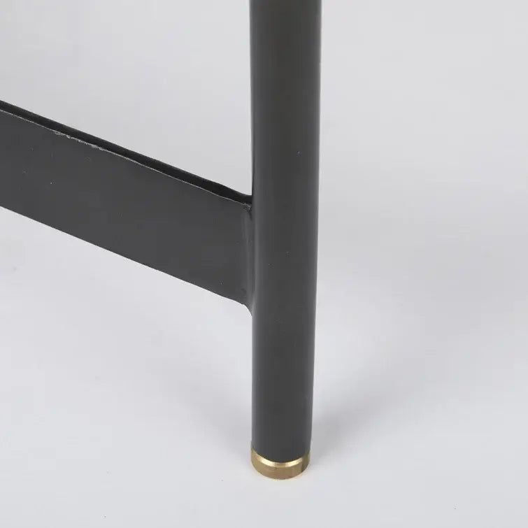 Milda Solid Wood Nesting Tables , Iron Frames | Versatile Nesting Design