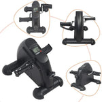 Load image into Gallery viewer, Mini Foot Exercise Machine LCD Display Black, Resistance Adjustable Indoor Cycling Feet, Suitable For Home Office Gym