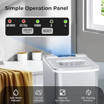 Load image into Gallery viewer, Arabian Mall Portable Mini Ice Maker Machine with Durable Compressor – Metallic Silver