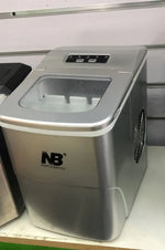 Load image into Gallery viewer, Arabian Mall Portable Mini Ice Maker Machine with Durable Compressor – Metallic Silver