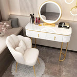 Load image into Gallery viewer, Mini Modern Nordic Style Dressing Table - Light Luxury, Exquisite Storage Design, Small Makeup Table for Your Beauty Space-GCC Home Center