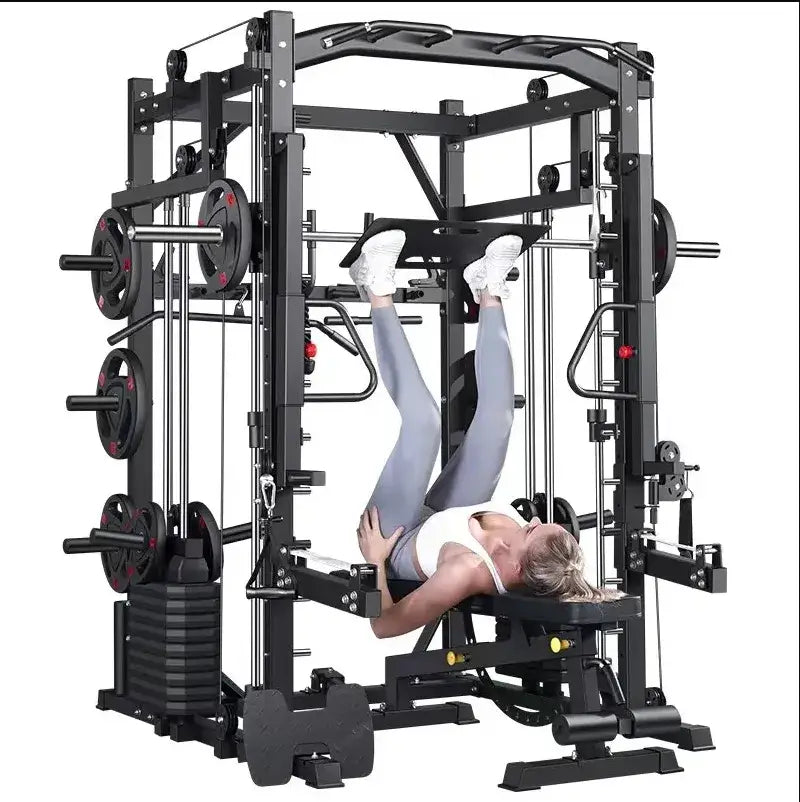 Miracle Fitness HD127: All-in-One 6-in-1 Smith Machine & Functional Trainer