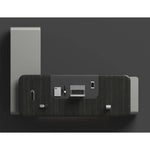 Load image into Gallery viewer, Modern 3200 Paint Wooden With LED and Power System Office Table for CEO Boss Office Desk 240X200