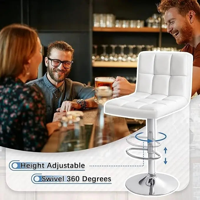 Modern Bar Stool Counter Height Barstools Height Pu Leather Bar Stool chairs-GCC Home Center