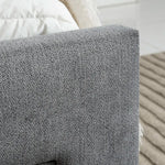 Load image into Gallery viewer, Modern Bed With Drawers And Headboard