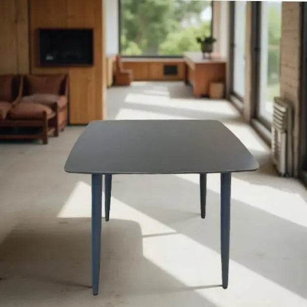 Modern Ceramic Top Square Table – 90x90 cm | Durable & Elegant Dining or Meeting Table