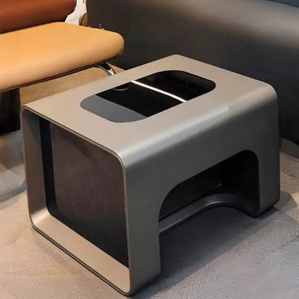 Modern Coffee Table For Living Rooms, Home, Offices Or Entryways - Grey-GCC Home Center